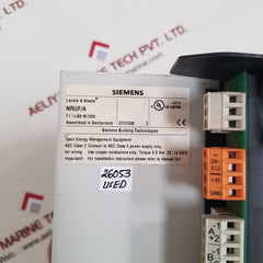 siemens landis & staefa nruf/a
