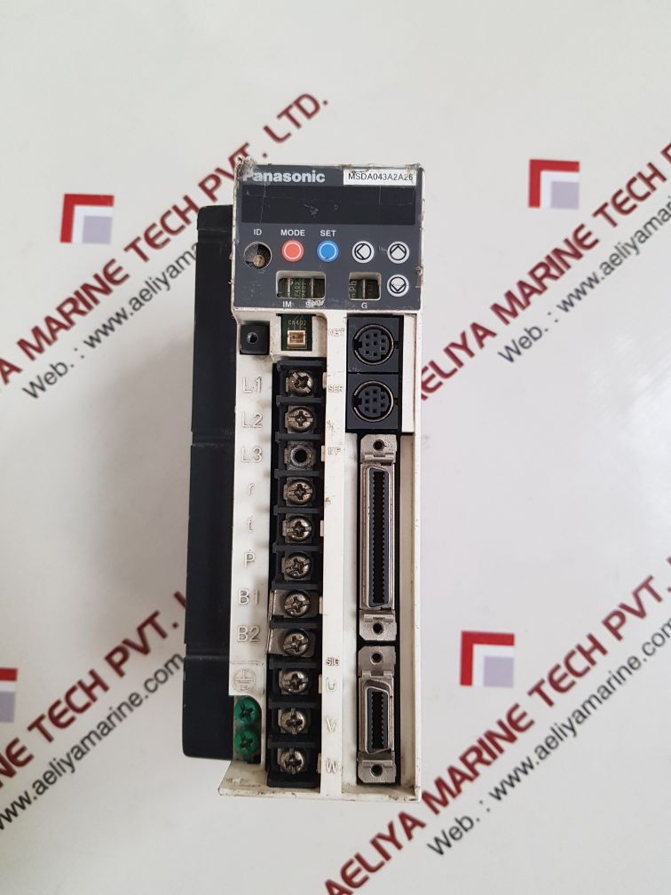 Panasonic msda043a2a26 ac servo driver pn-132 400w
