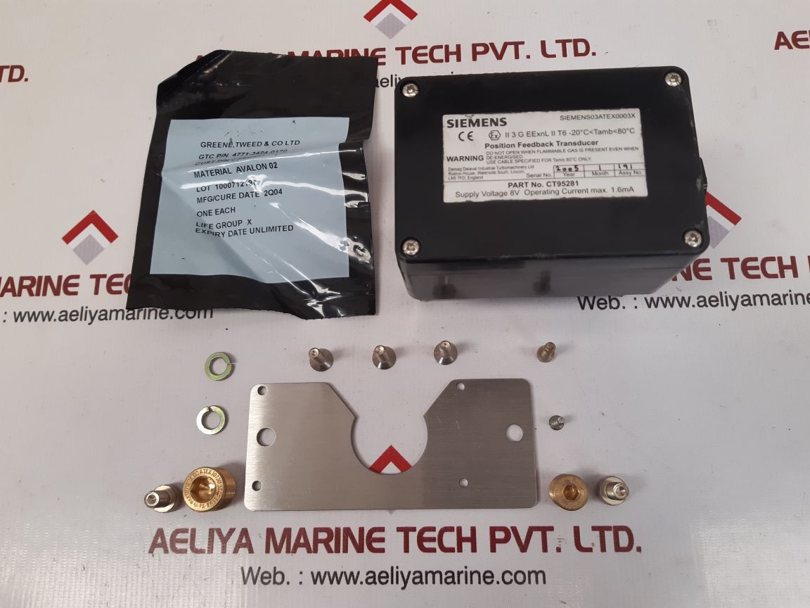Siemens ct95281 position feedback transducer