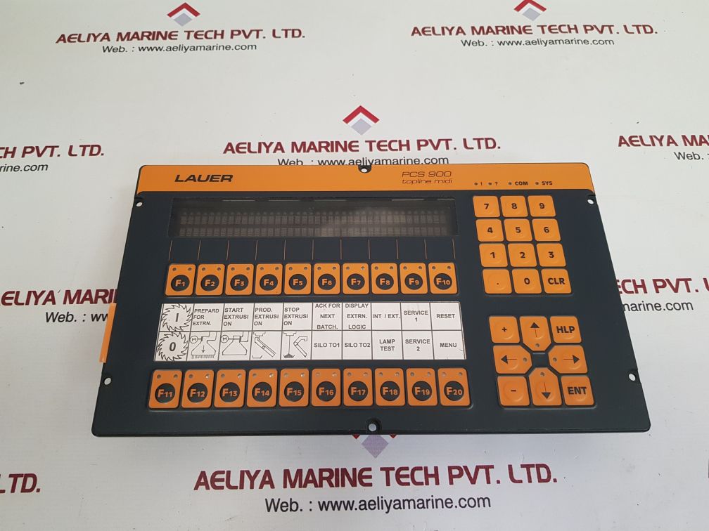 Lauer pcs 900 topline midi operator panel