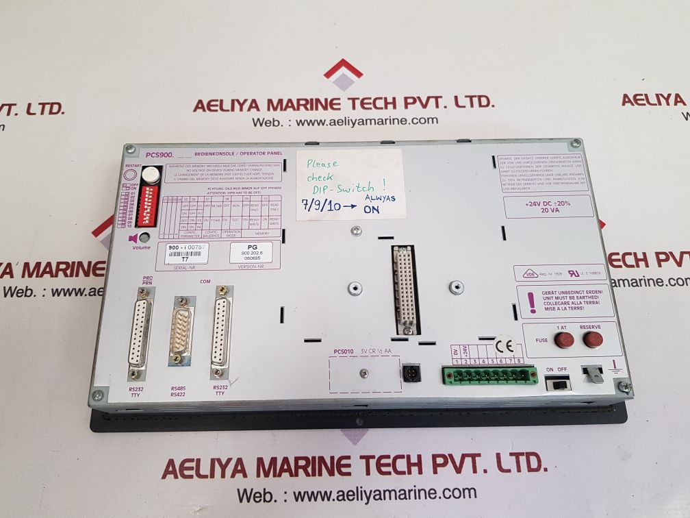 Lauer pcs 900 topline midi operator panel