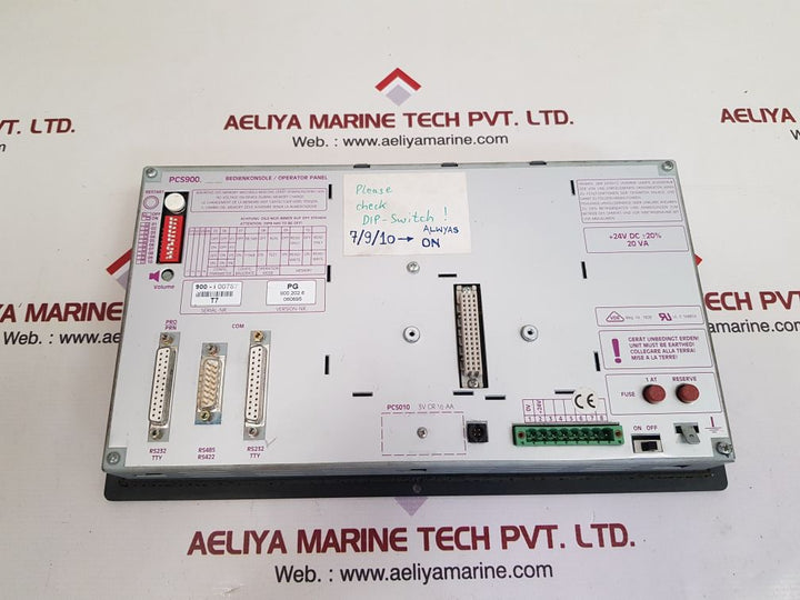 Lauer pcs 900 topline midi operator panel