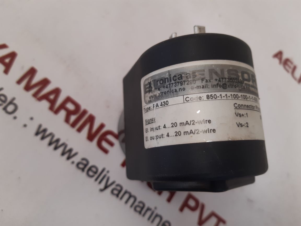 Xtronica bd sensors pa 430