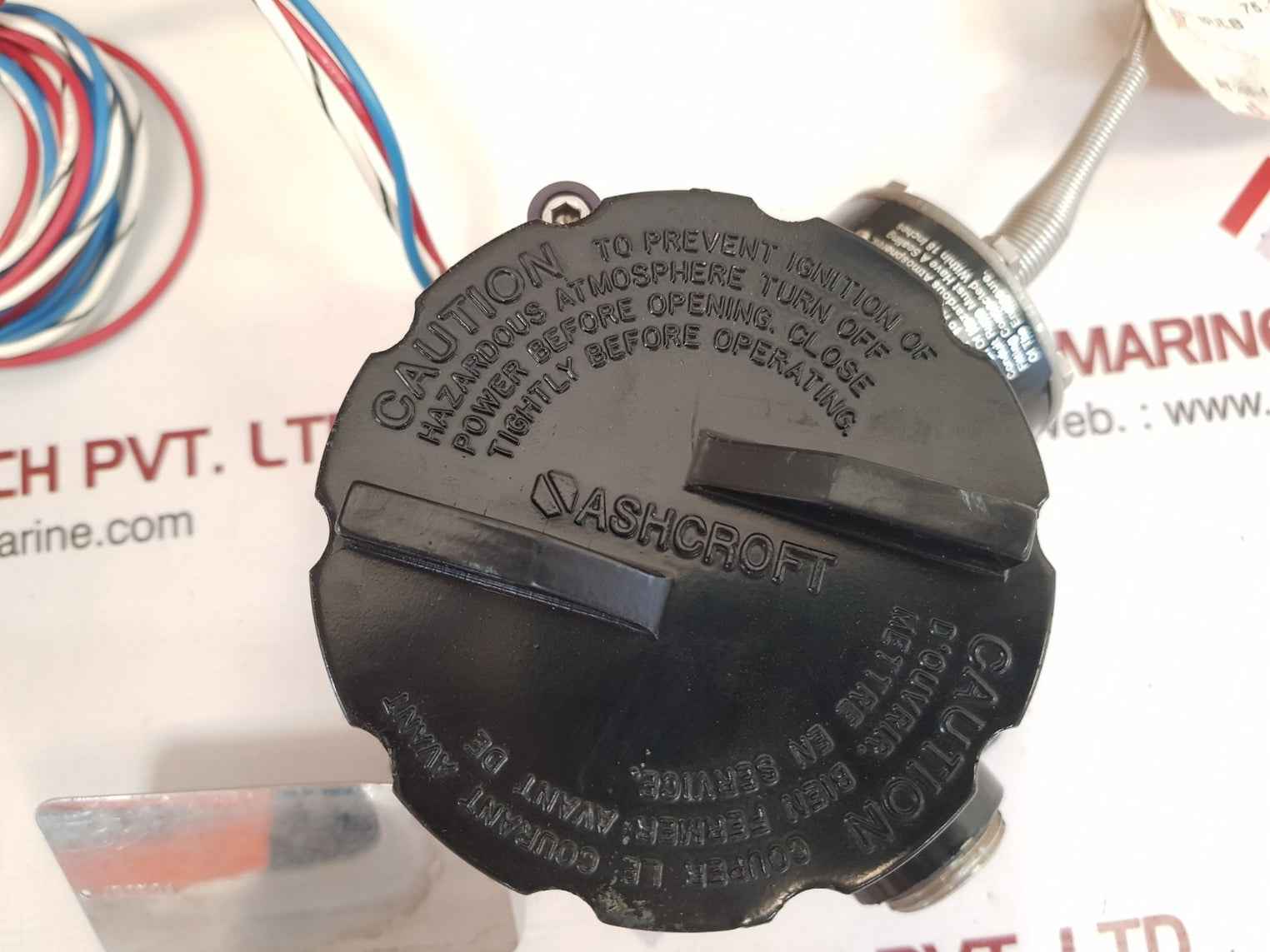 Ashcroft t732t15030 temperature switch 238a322-03