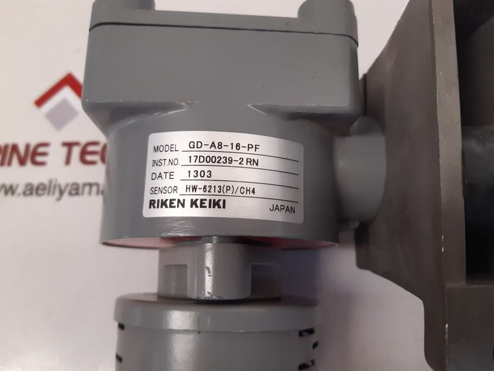Riken keiki gd-a8-16-pf gas detector