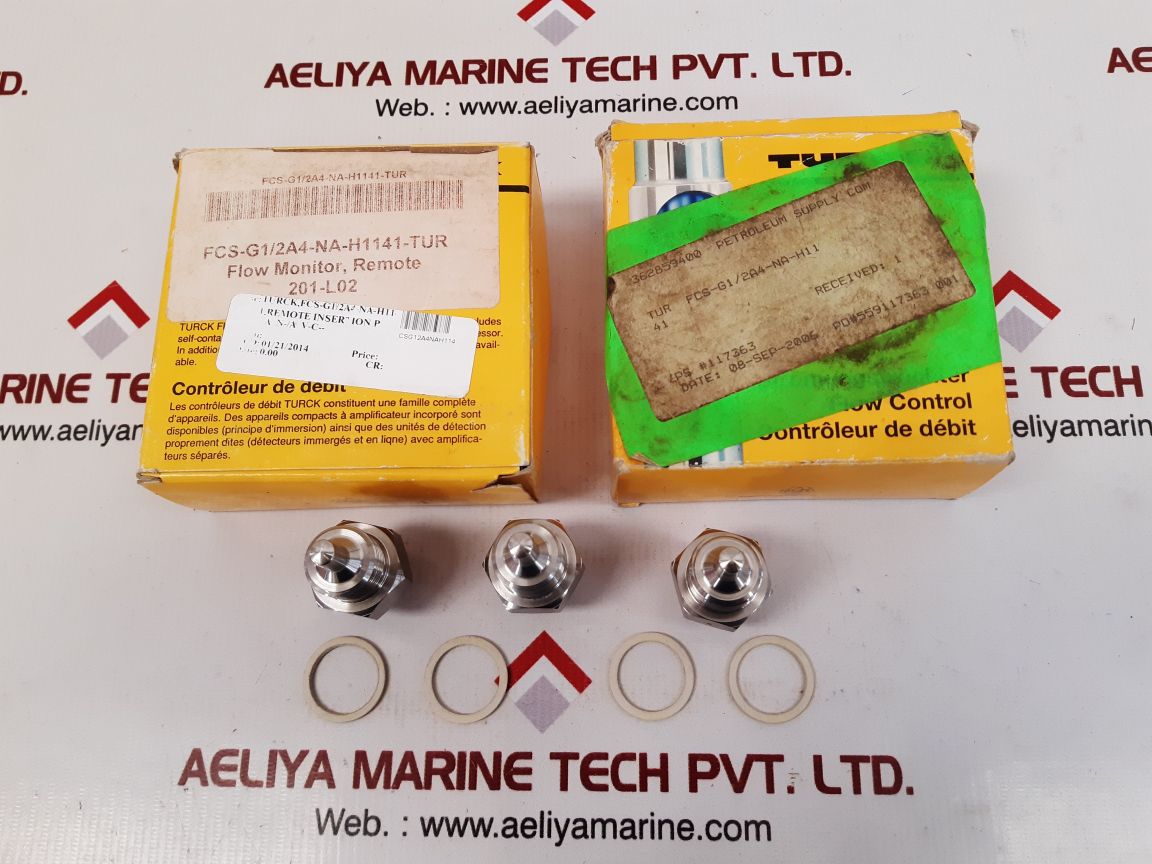 Turck fcs-g1/2a4-na-h1141 flow monitor