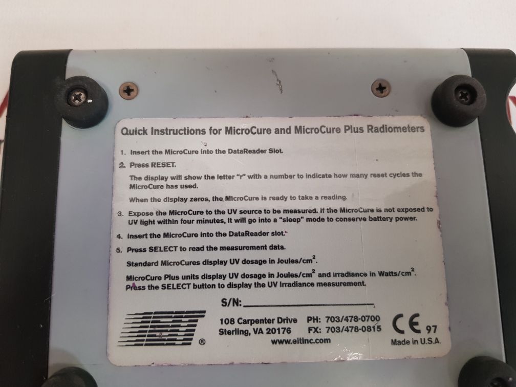 Eit microcure data reader