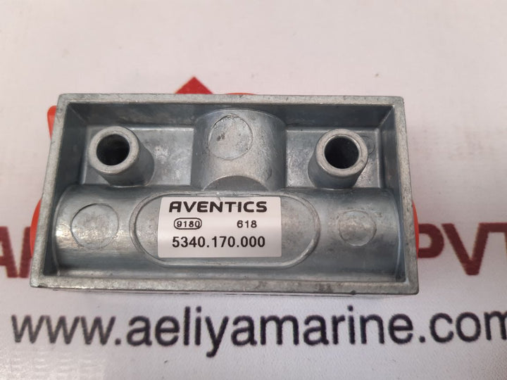 Aventics 5340.170.000 pneumatic shuttle valve