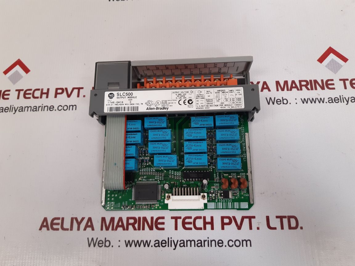Allen-bradley 1746-ow16 ser c output module Used
