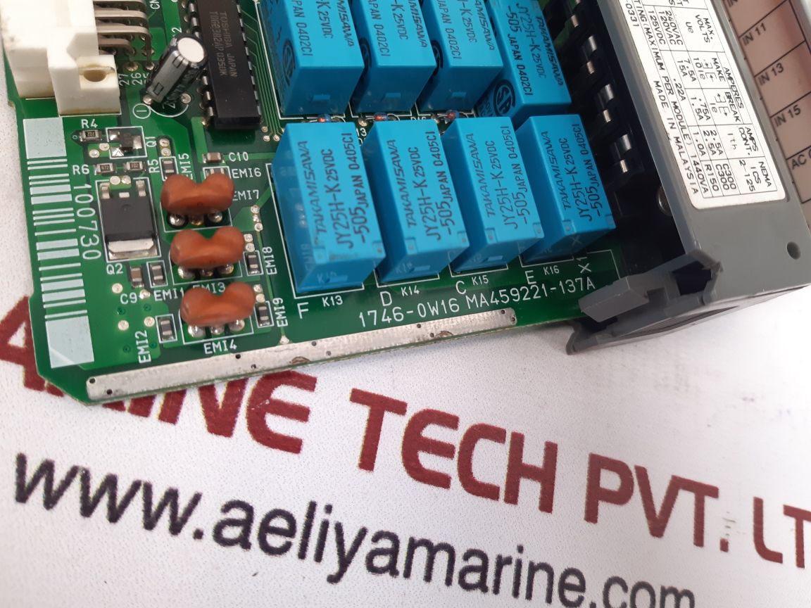 Allen-bradley 1746-ow16 ser c output module Used