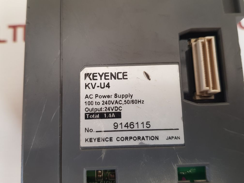 Keyence kv-u4 ac power supply