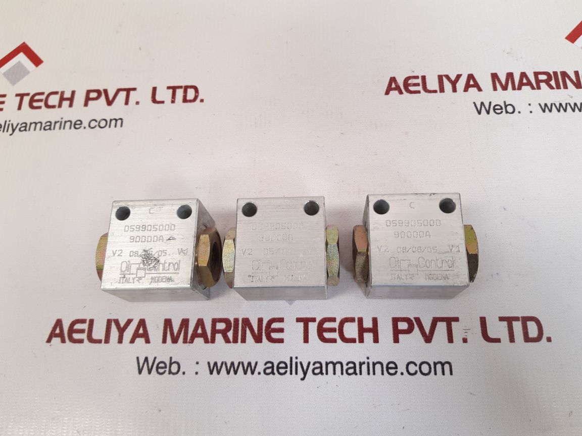 Oil control 059905000 pneumatic and control valve