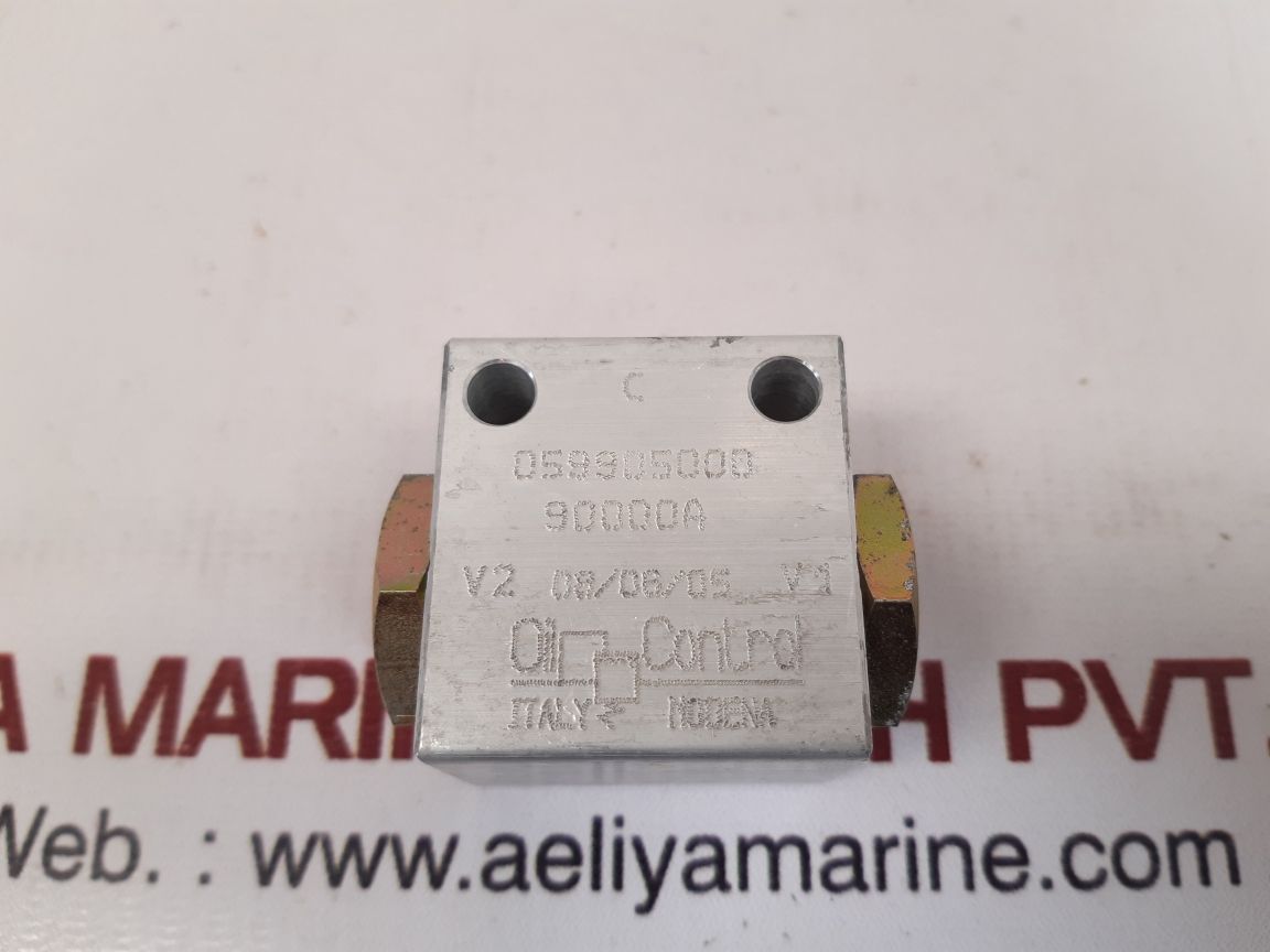 Oil control 059905000 pneumatic and control valve