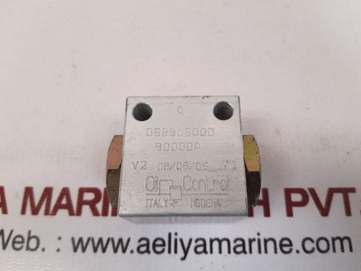 Oil control 059905000 pneumatic and control valve