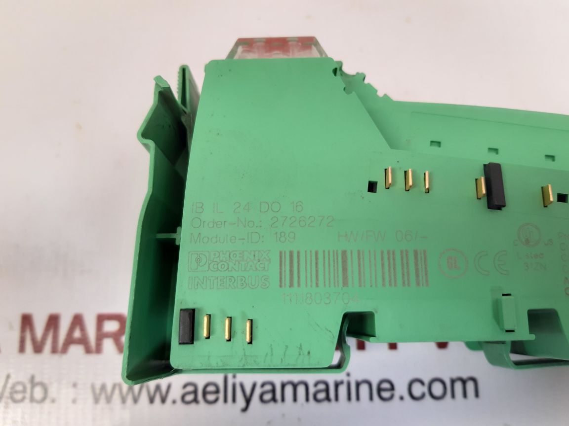 Phoenix contact ib il 24 do 16 terminal block