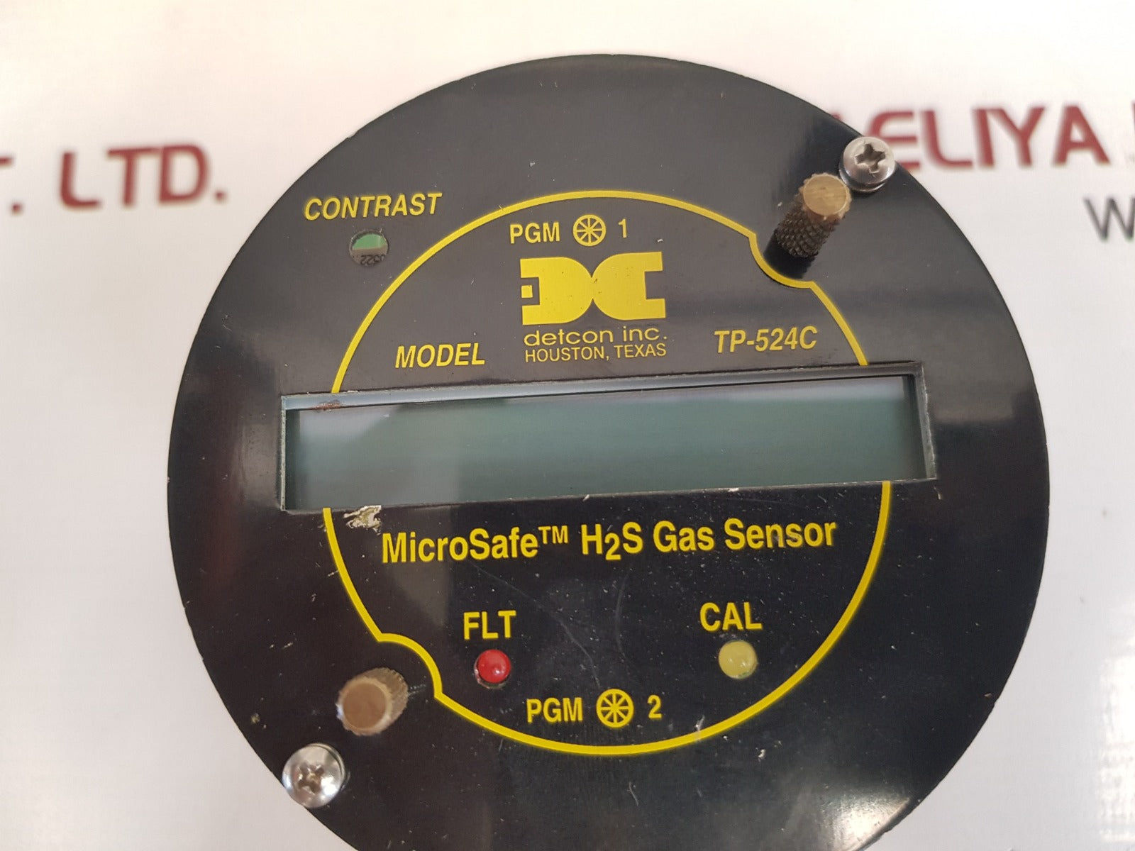 Detcon tp-524c microsafe h2s gas sensor new