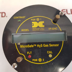 Detcon tp-524c microsafe h2s gas sensor new