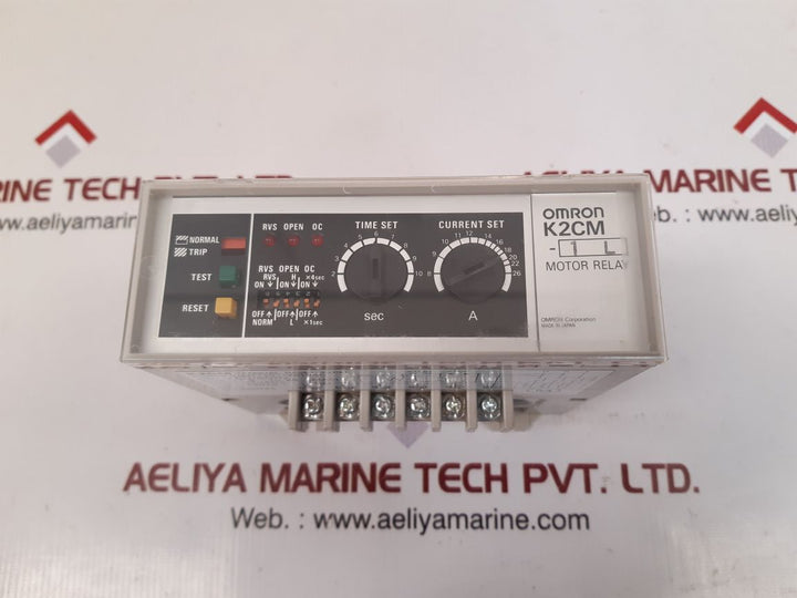 Omron k2cm-1l motor relay