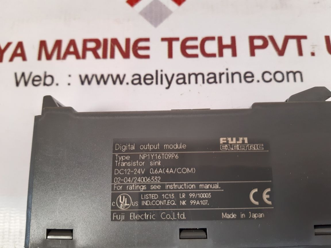 Fuji electric np1y16t09p6 digital output module