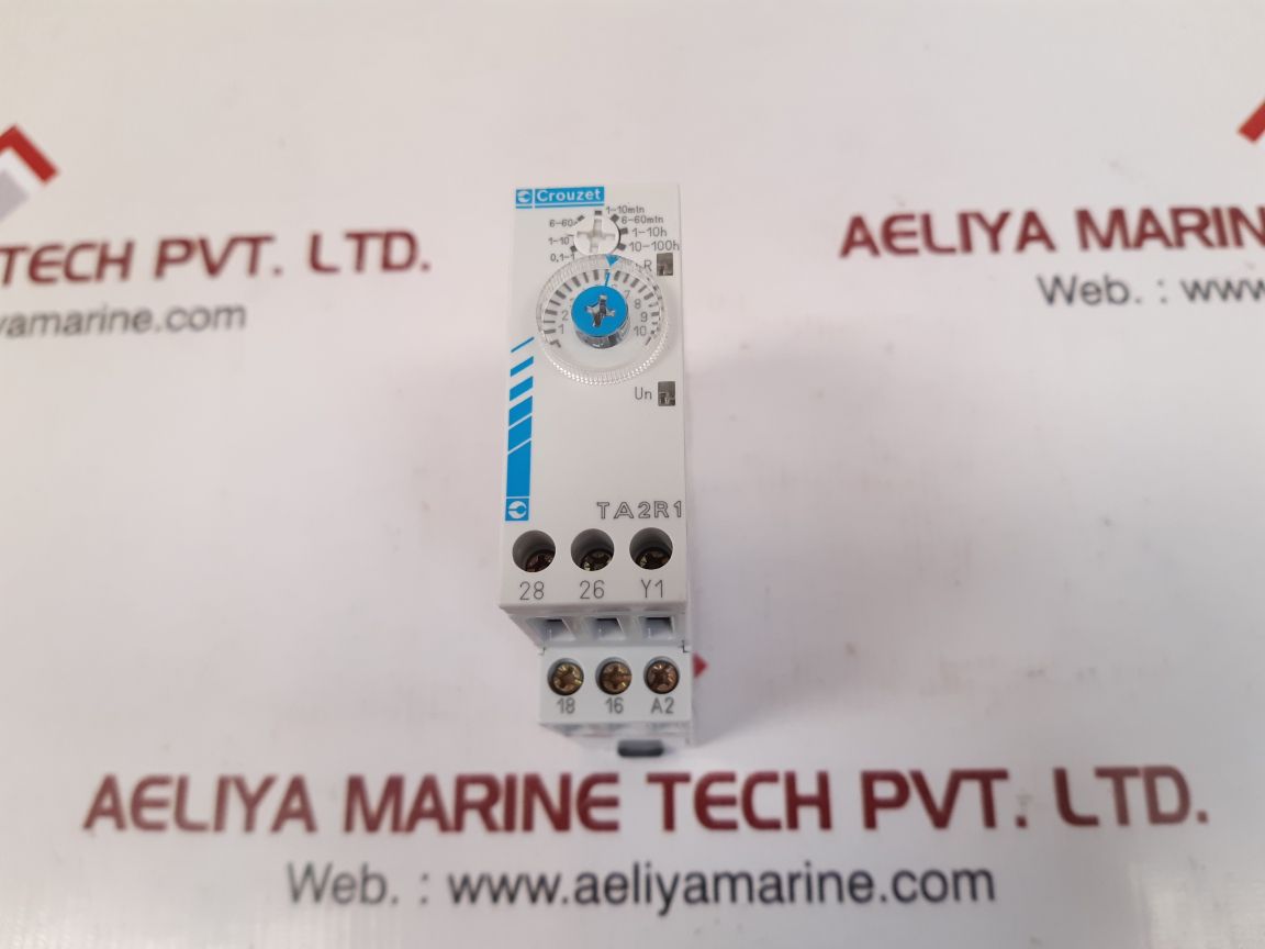 Crouzet ta2r1 time delay relay 88865215