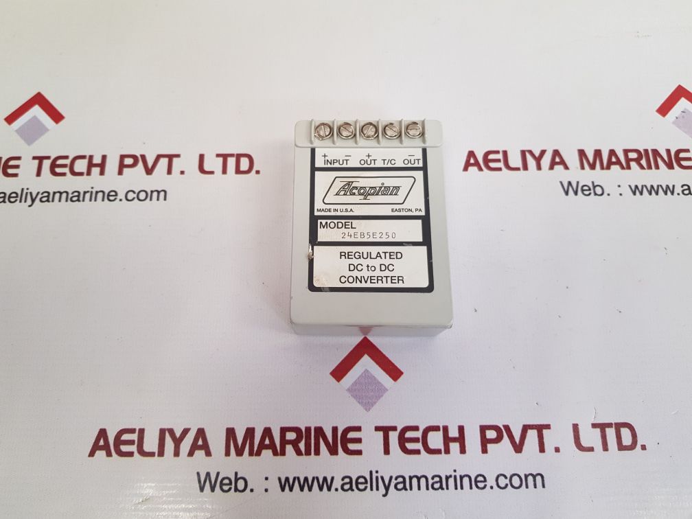 Acopian 24eb5e250 regulated dc to dc converter