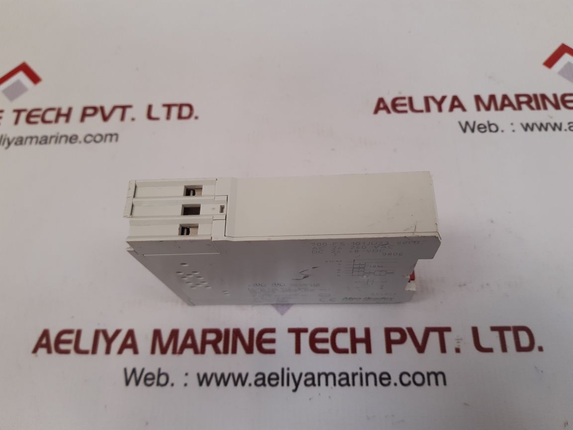 Allen-bradley 700-fs-101ju23 timing relay 0.15...3min ser b