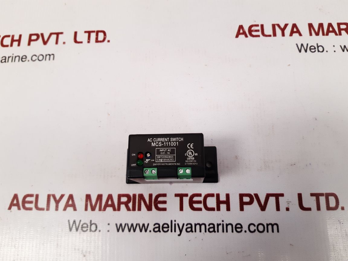 Dwyer mcs-111001 ac current switch new