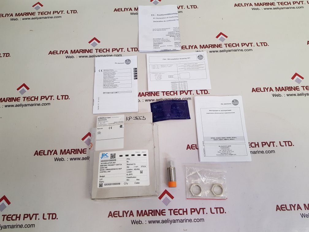 Ifm ng500a proximity switch sensor 