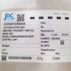 Ifm ng500a proximity switch sensor 