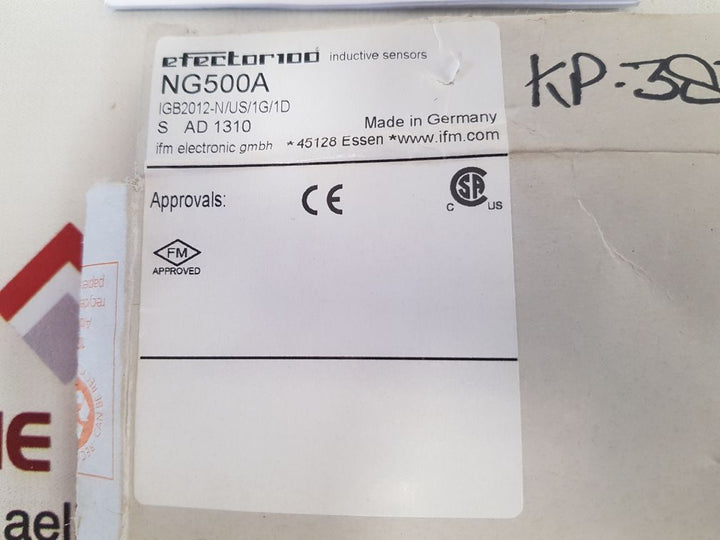 Ifm ng500a proximity switch sensor 
