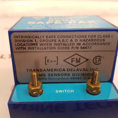Transamerica delaval gems safe-pak sensor switch st-22445