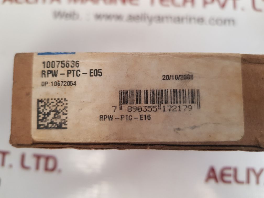 Weg rpw-ptc-e05 thermistor protector relay