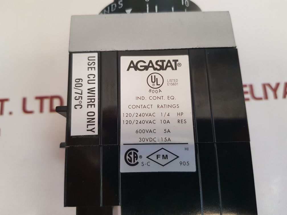Agastat 7012adl time delay relay
