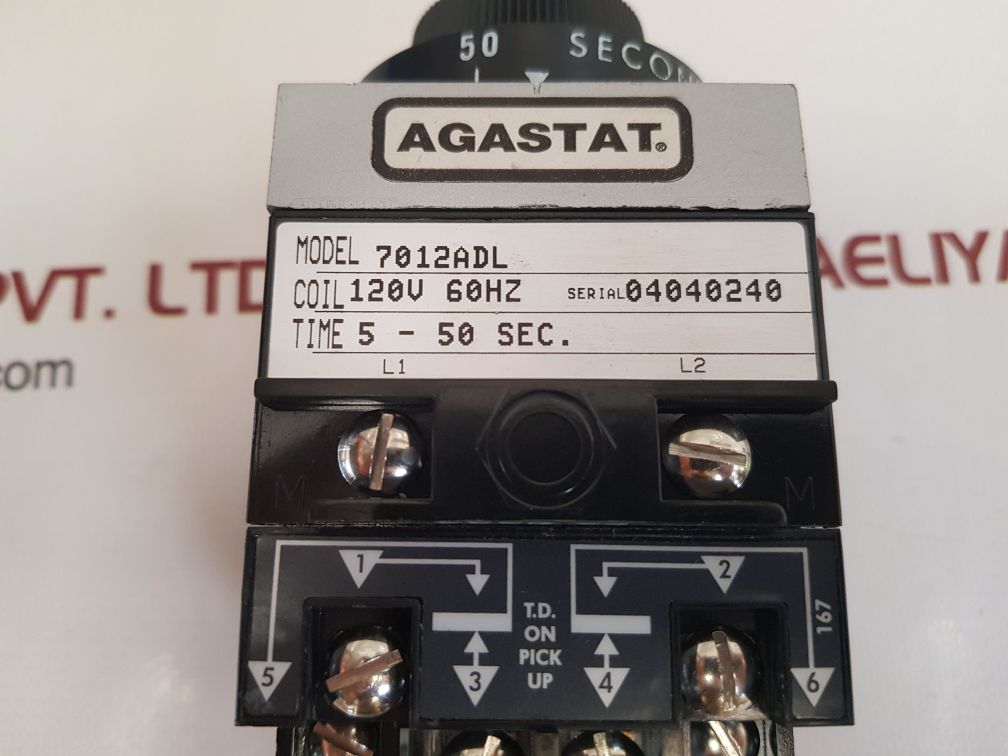 Agastat 7012adl time delay relay