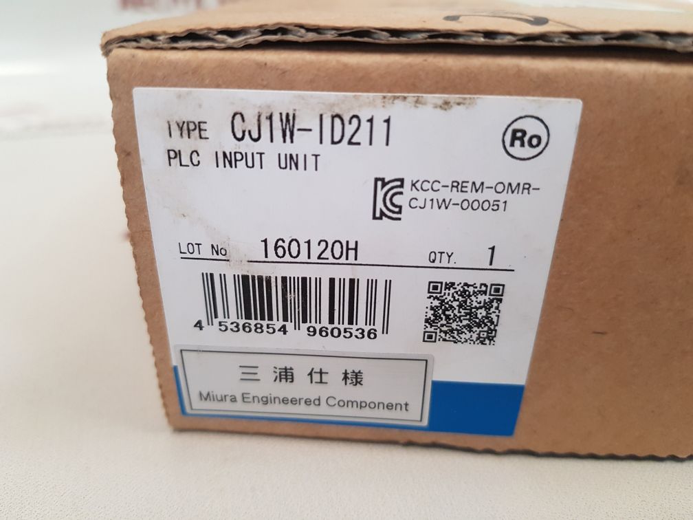 Omron cj1w-id211 plc input unit