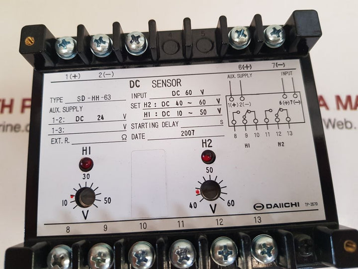 Daiichi sd-hh-63 dc sensor dc 60 v