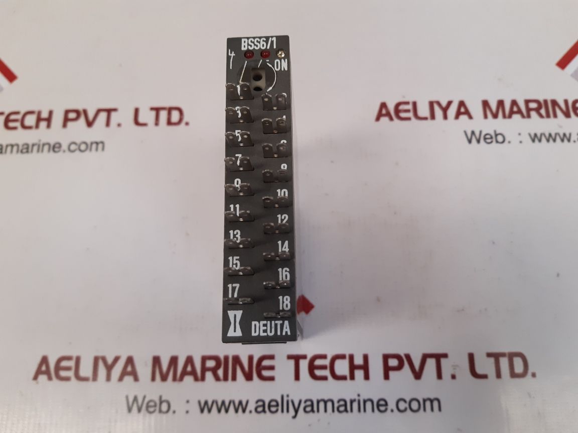 Deuta-werke bss6/1wy output relay