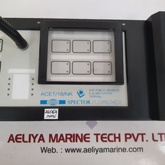 Spector/lumenex acet/18/nk alarm system terminal
