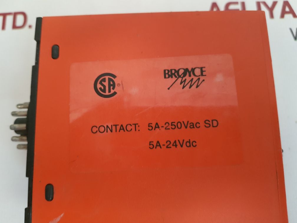 Broyce b1yd time delay relay 