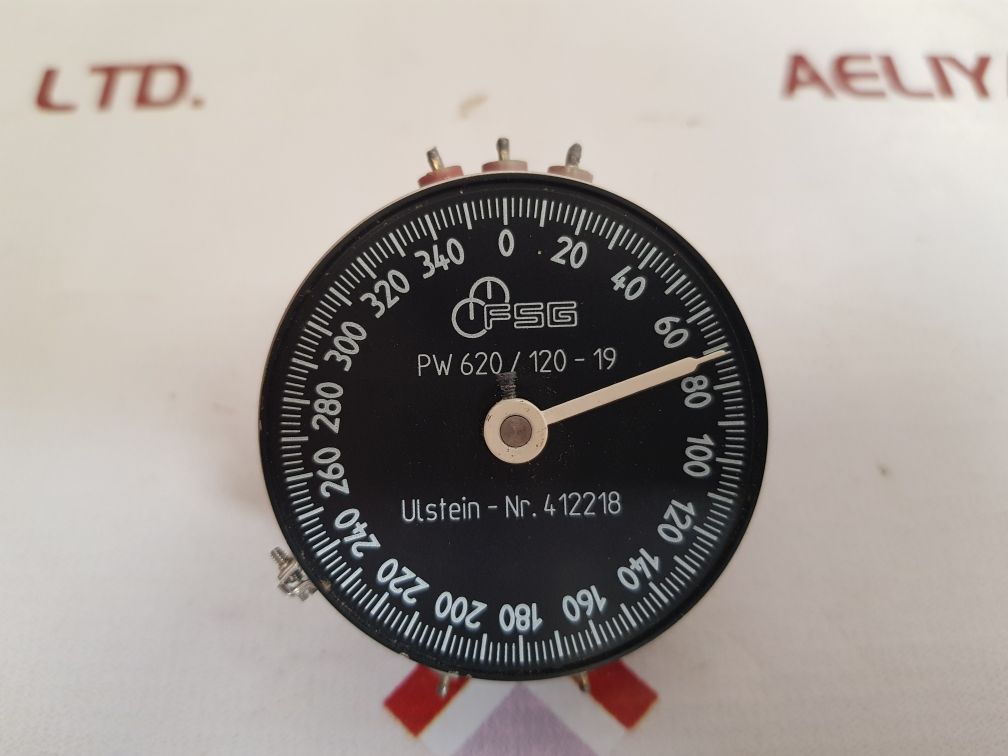 Fsg pw620/120-19 precision rotary potentiometer
