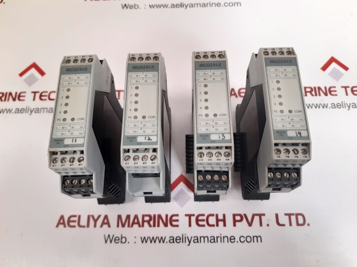 Analogue m 4-20 gas alarm input module 11/12/13/14