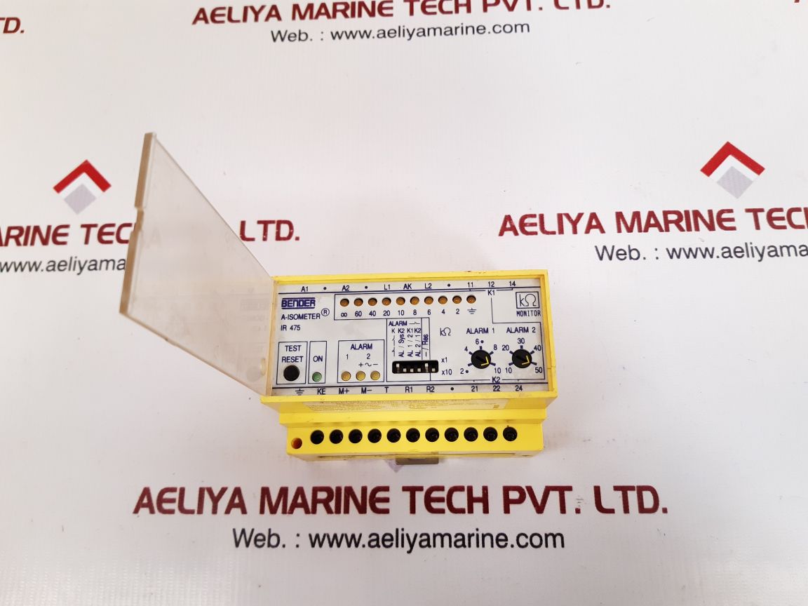 Bender ir475ly-4 ground fault monitor b91068038