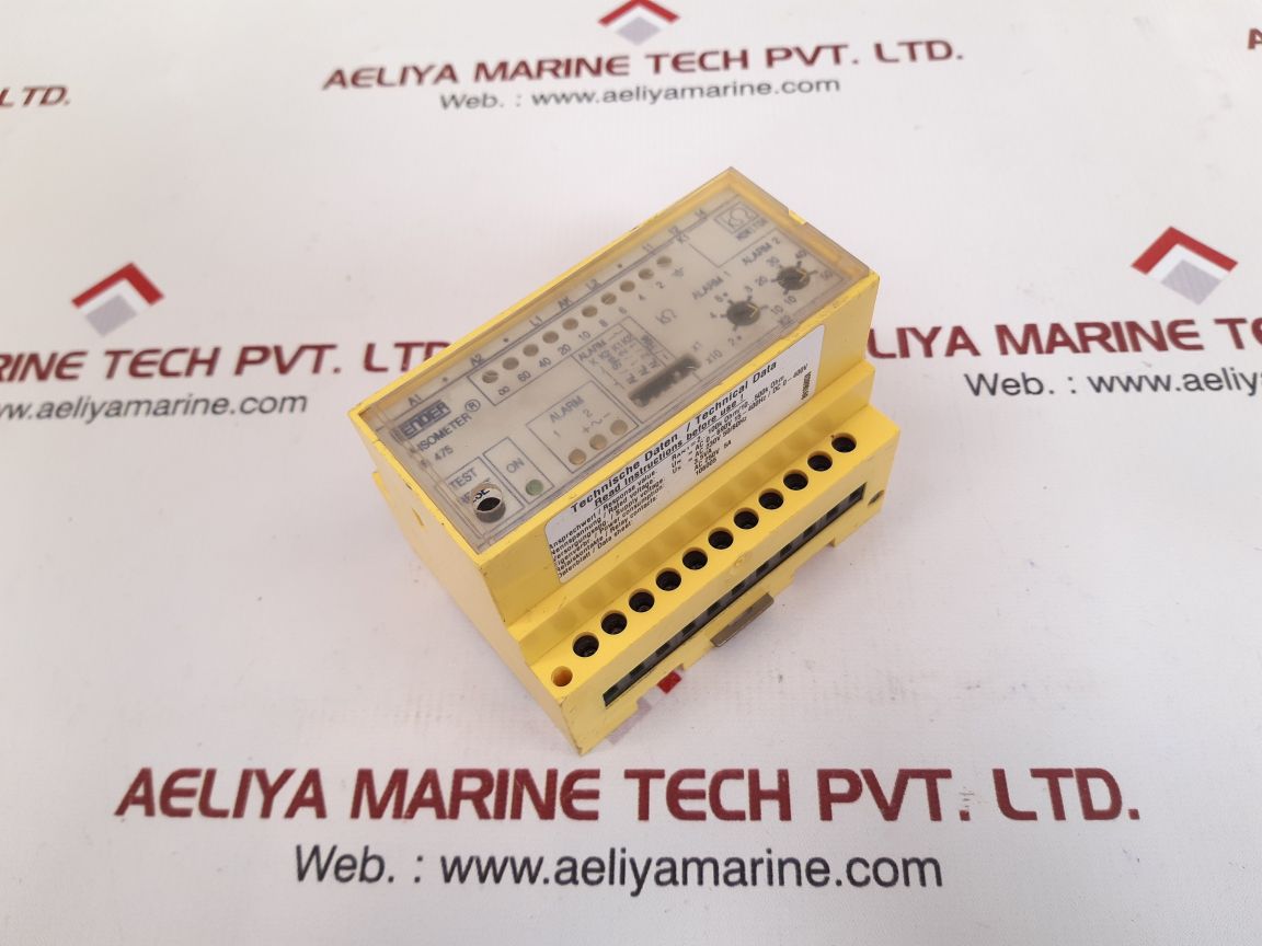 Bender ir475ly-4 ground fault monitor b91068038