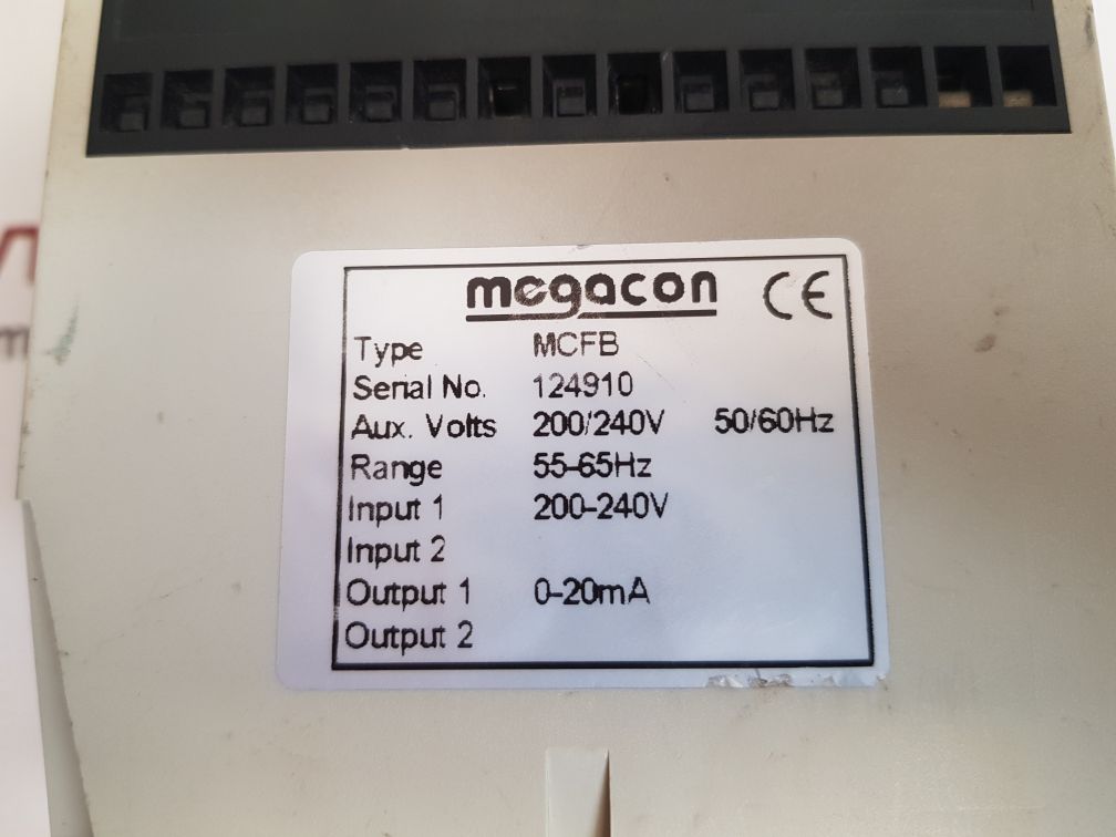 Megacon mcfb frequency transducer