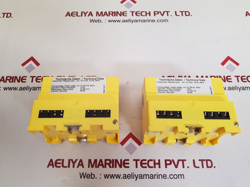 Bender rcm470ly residul current monitor