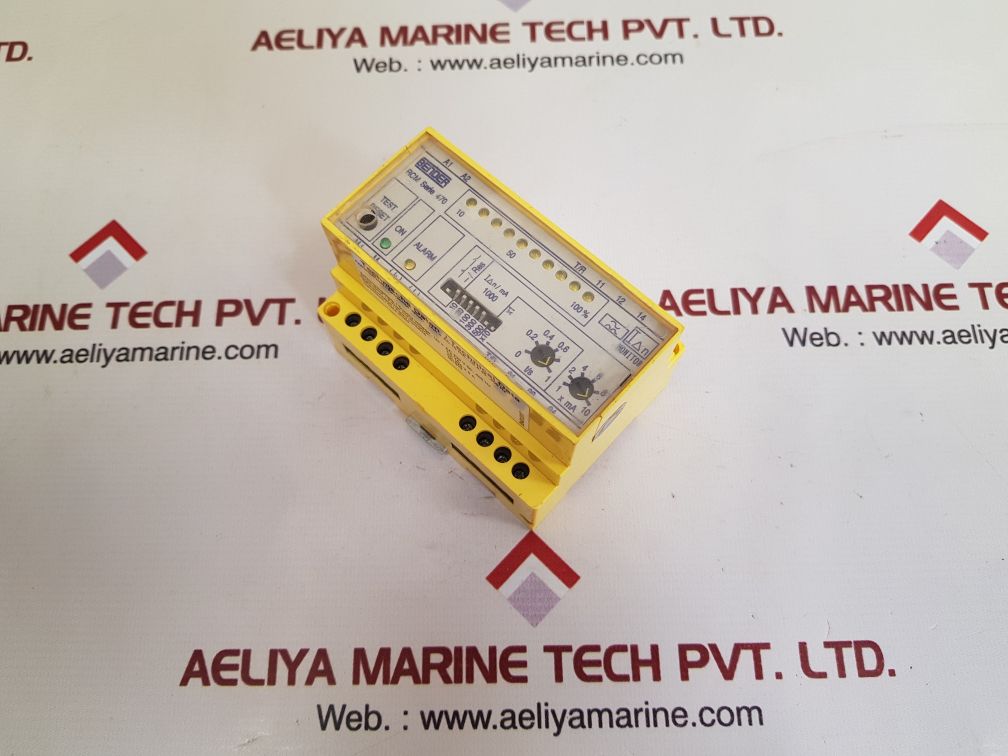 Bender rcm470ly residul current monitor