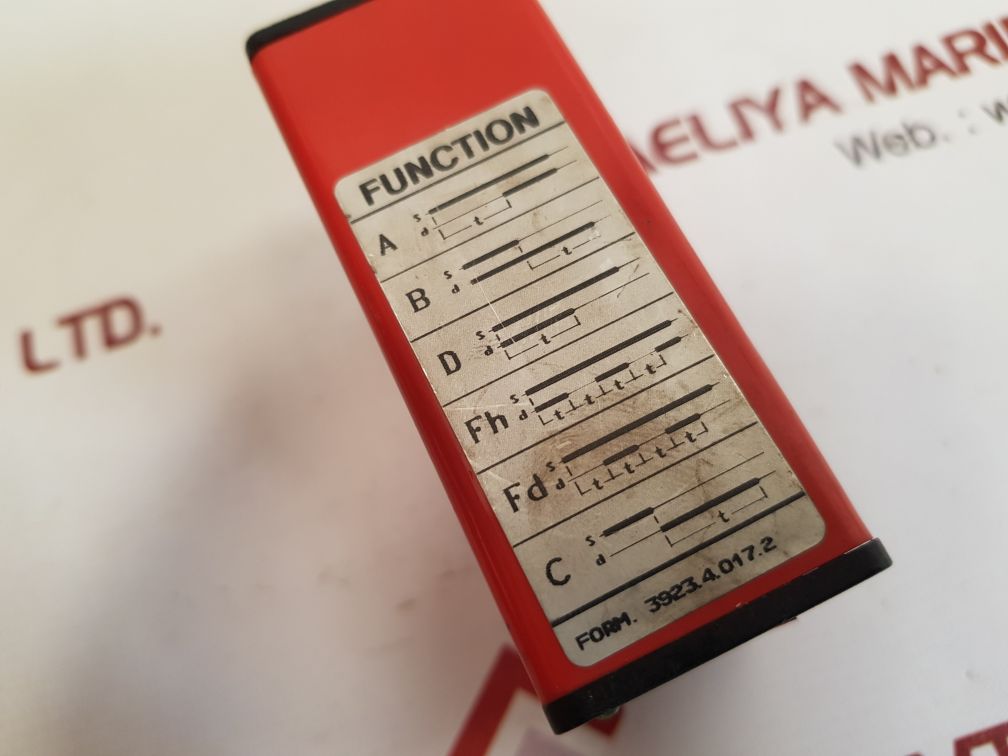 Bircher tzmp230ac time delay relay