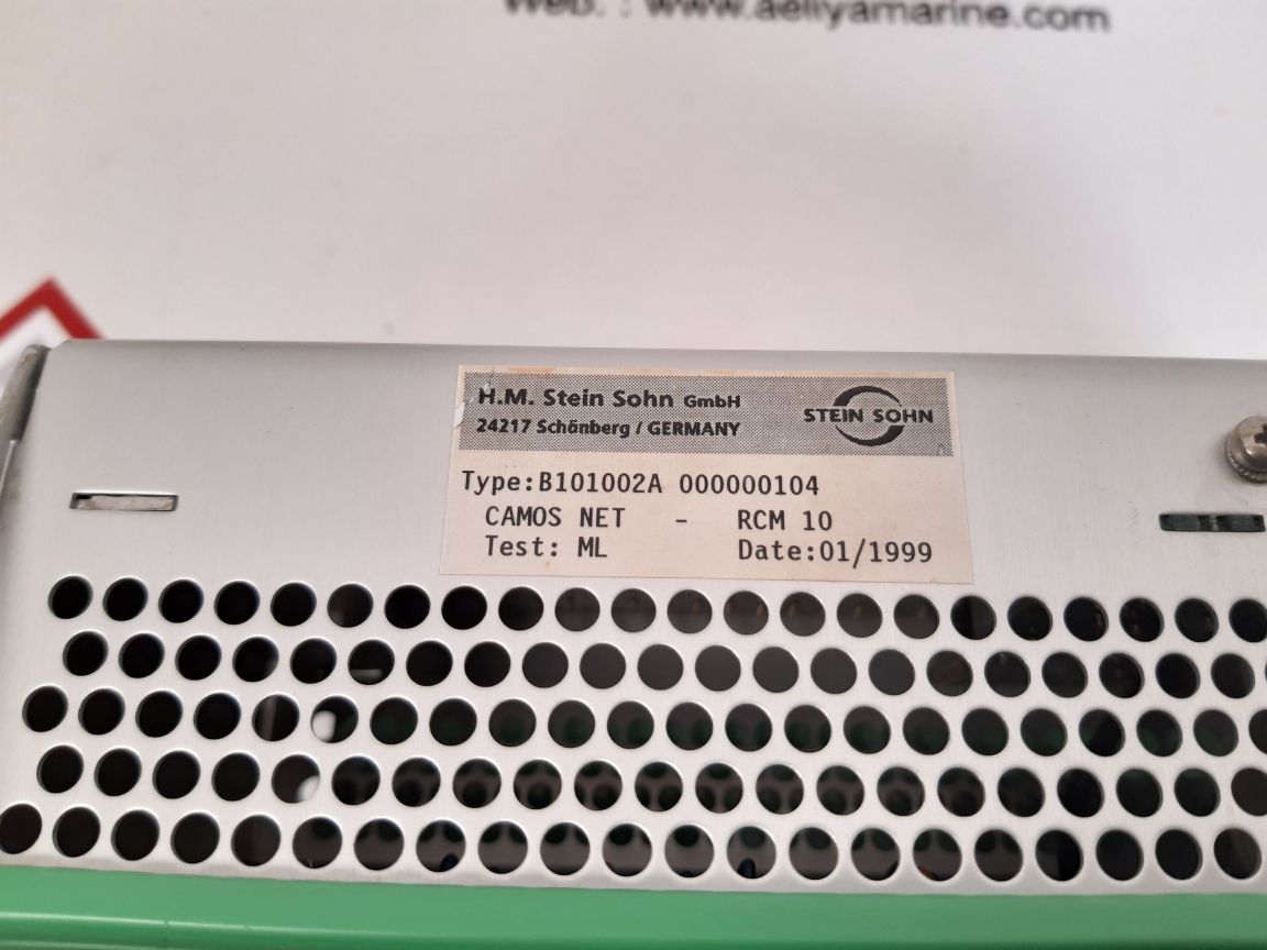 Stein sohn camos net- rcm 10 reefer container monitoring b101002a 000000104