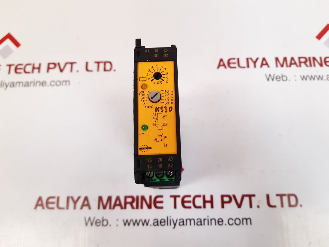 Tesch e120x01 safety relay 05000023