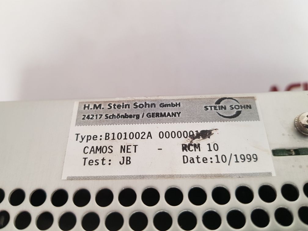 Stein sohn camos net- rcm 10 reefer container monitoring node b101002a 000000107